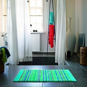 tapis de salle de bain idées idées