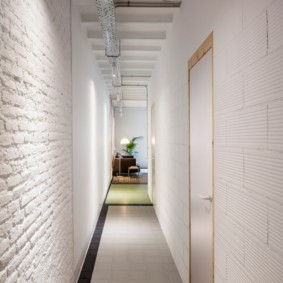 narrow corridor in apartment ideas options