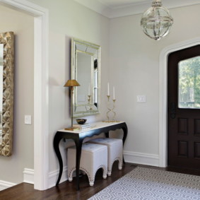 hallway wall mirror design ideas