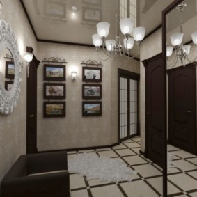 hallway wall mirror design