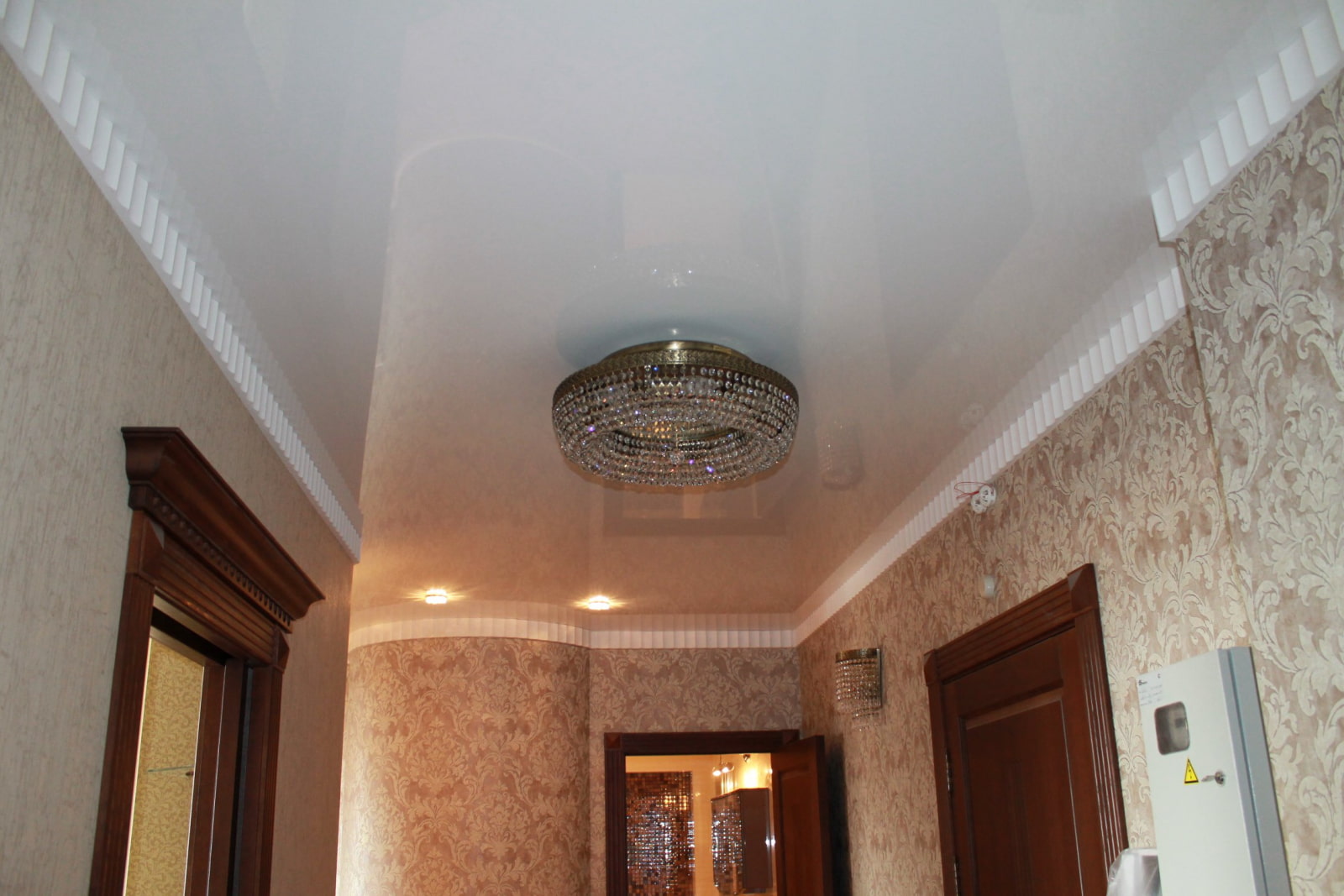 idee progettuali corridoio controsoffitto