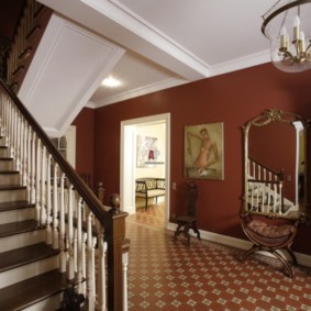 hallway in a private house ideas photos