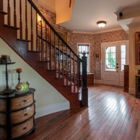 hallway in a private house photo decoration