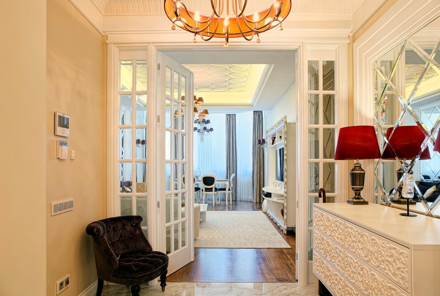 hallway in a private house photo interior