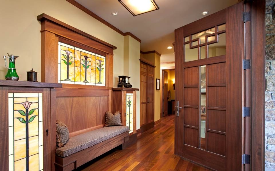 hallway in a private country house photo