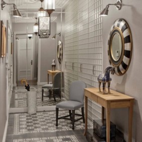 hallway in classic style design ideas