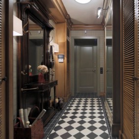 hallway in classic style photo