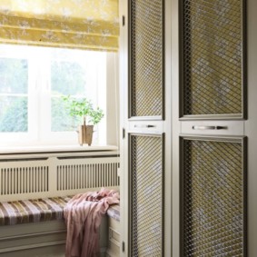 hallway in classic style interior