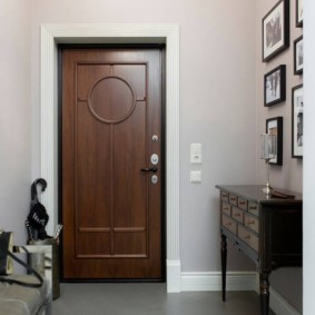 hallway in classic style interior photo