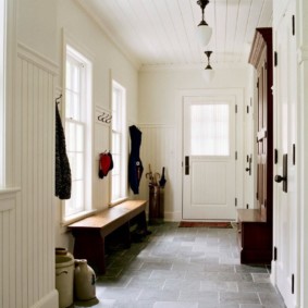 classic style hallway