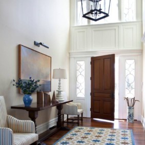 classic style hallway