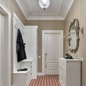 hallway in classic style design