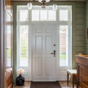 hallway in classic style photo design