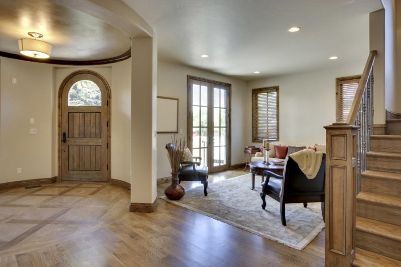 hallway in classic style furniture