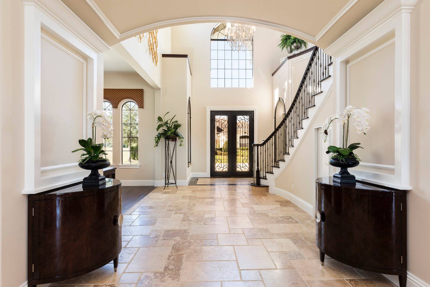 classic style entrance