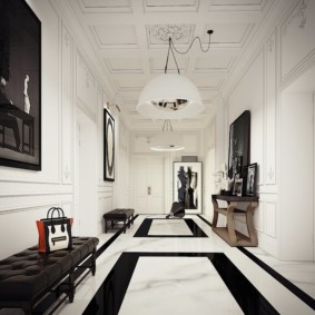 hallway in modern style ideas design