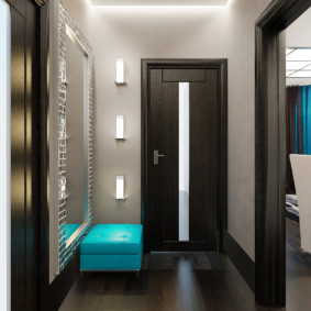 hallway in a modern style of idea