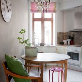 rideaux pour une cuisine dans le style des types de décor provence