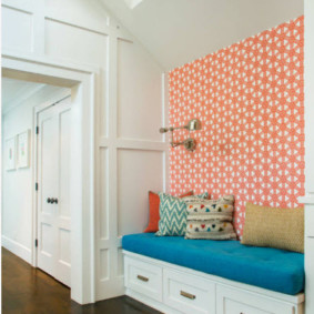 modern hallway wallpaper in 2019 decor photo