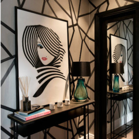 modern hallway wallpaper in 2019 photo decor