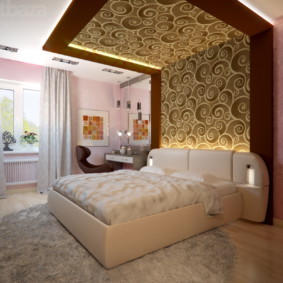 bedroom 15 sq. meters photo decor