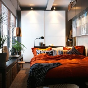 bedroom 15 sq. meters interior design