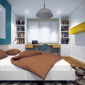 Idee di design per camere da letto di 5 per 5 metri