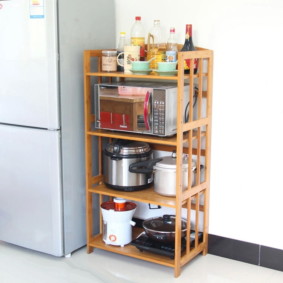 idee fotografiche rack cucina