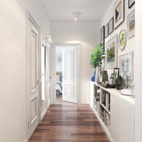 narrow corridor in apartment ideas views