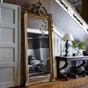 miroir de couloir par feng shui photo design