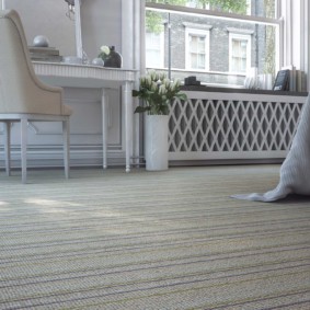 comfortable carpet in the bedroom