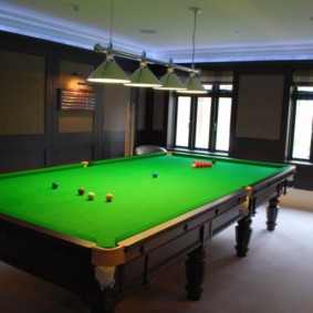 salle de billard sortes d'idées