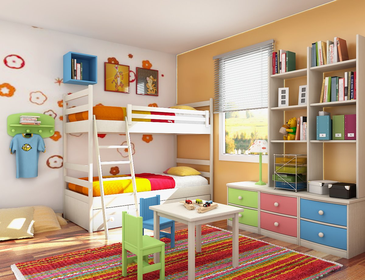 nursery for two children