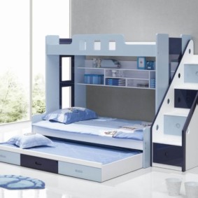 chambre d'enfant pour trois décors enfants