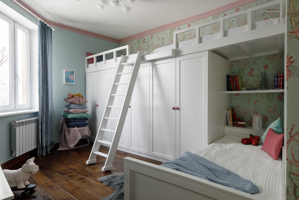 chambre d'enfant pour trois enfants design photo