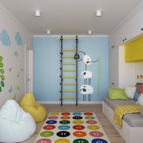 options de chambre d'enfants modernes