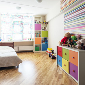 intérieur moderne d'idées de chambre d'enfants