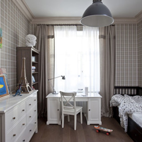 photo d'intérieur de chambre d'enfants moderne