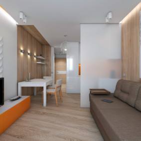 studio apartment of 28 sq m