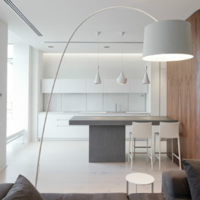 photo de cuisine appartement design minimaliste