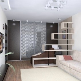 studio apartment for a family with a child photo ideas