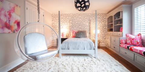 conception de la chambre pour une fille