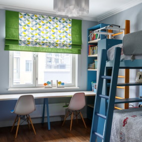 Parquet dans la chambre des fils