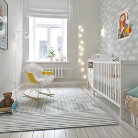 Chambre d'enfant de style scandinave