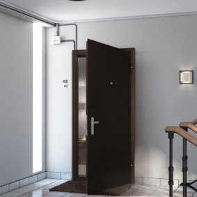 comment choisir la porte d'entrée de la photo de l'appartement