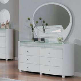 commode avec miroir pour idées idées chambre