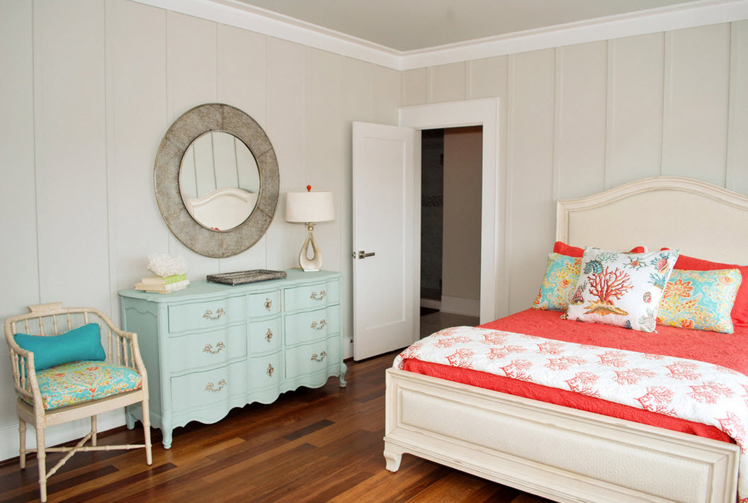 commode avec un miroir dans la chambre idées de photos