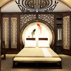 chambre de style oriental