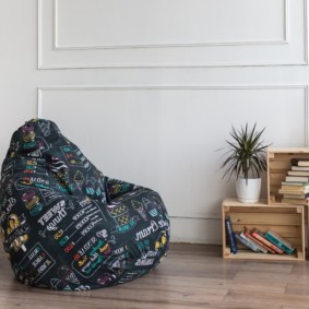 chaise pouf pour décoration photo enfant