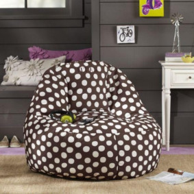 chaise pouf pour décoration photo enfant